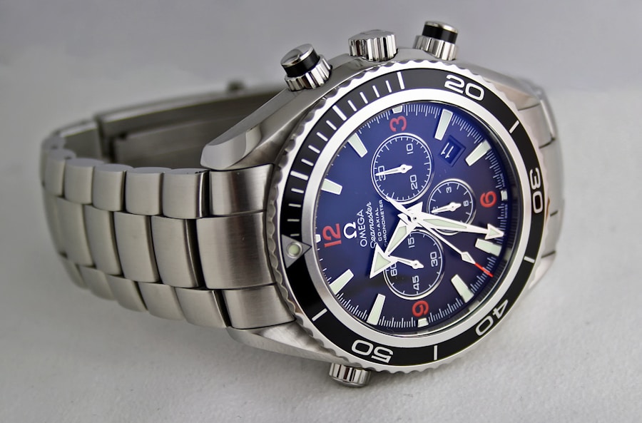 Classic stainless steel watch